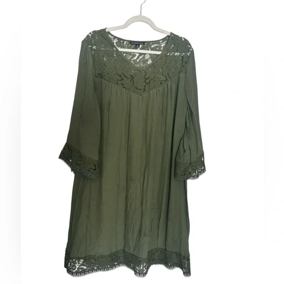 Zac & Rachel Green Embellished Tunic with Relaxed Fit - Picture 1 of 4